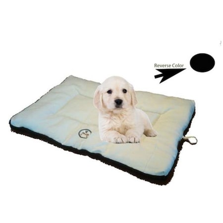 Medium Eco-Paw Reversible Pet Bed - Black And White